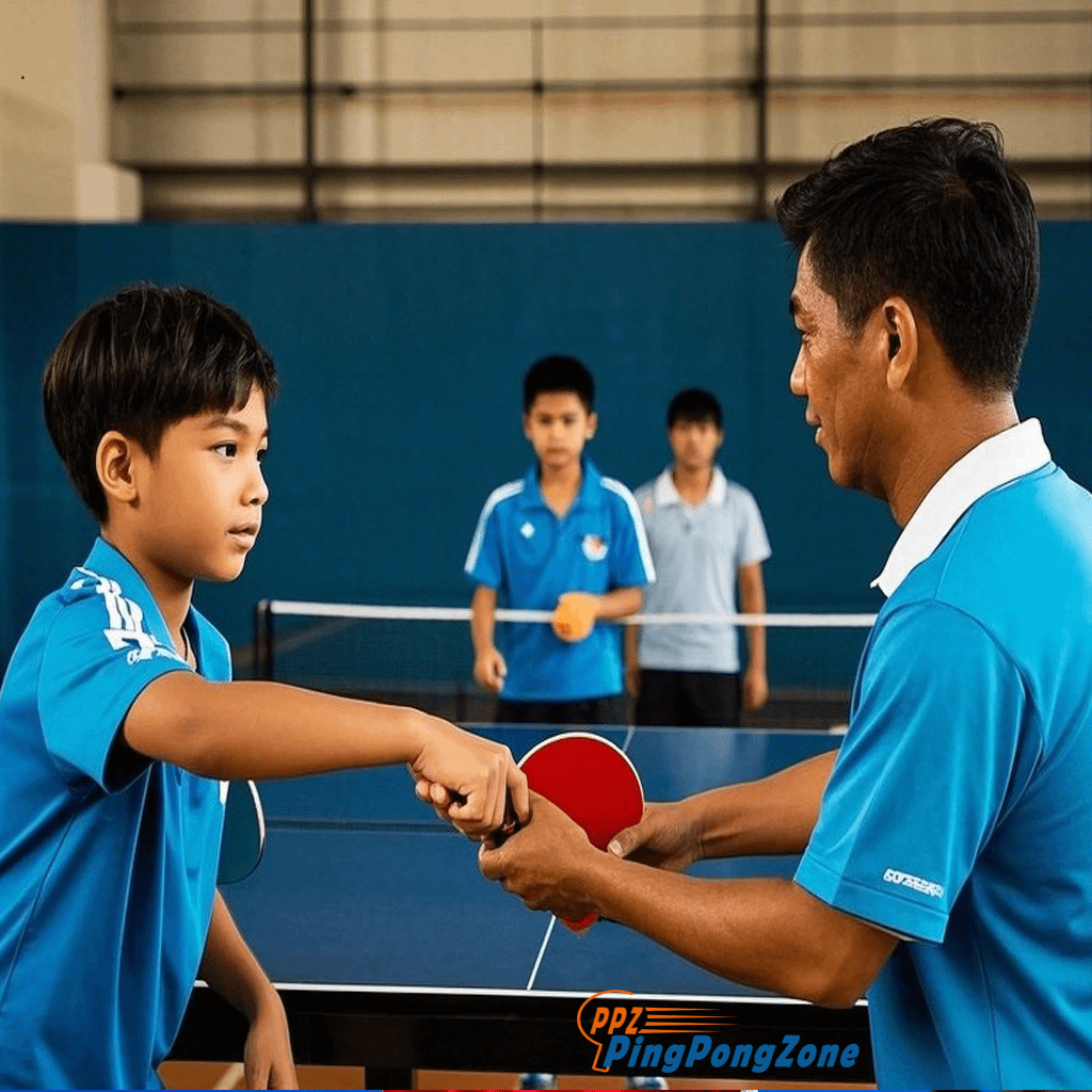 Program Peningkatan Prestasi Atlet Junior Tenis Meja 1 Training Basic Player