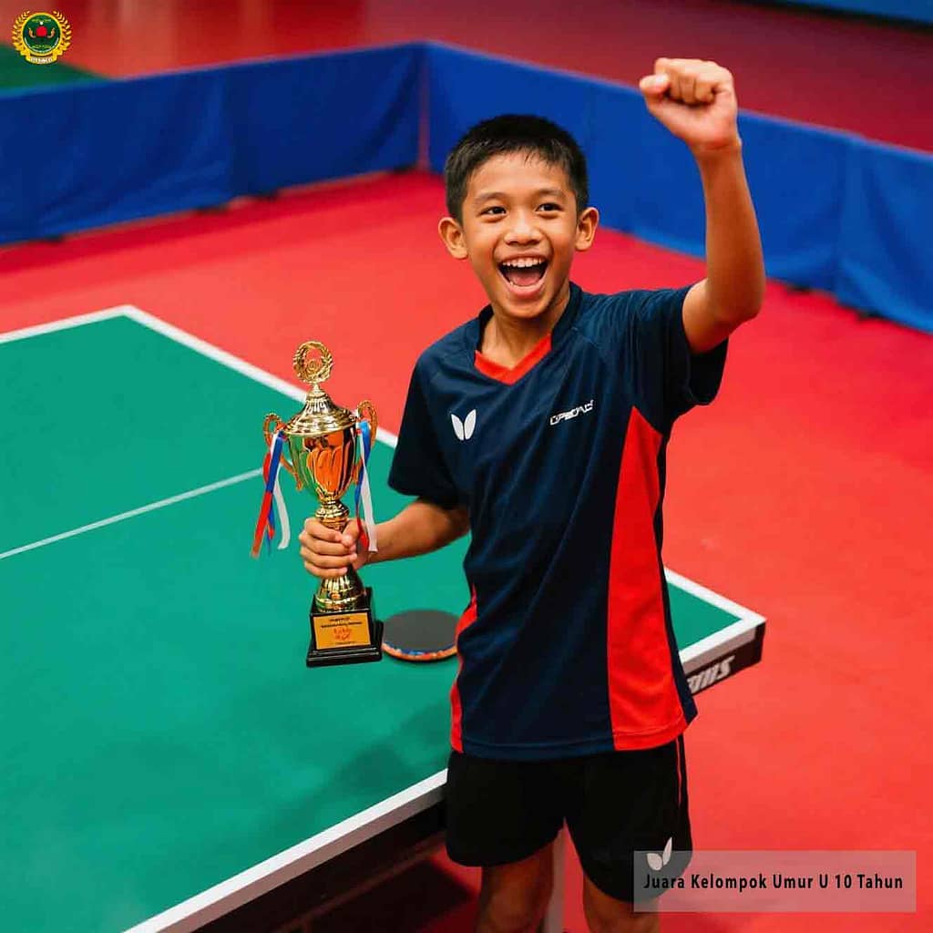 Atlet tenis meja Junior PTMKB