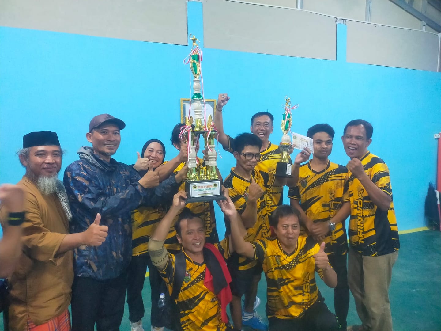 Hasil Turnamen Beregu PTMKB 2025