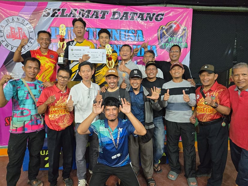 Hasil Turnamen Tenis Meja Ampera Cup 1