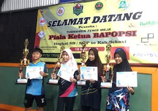 Hasil Turnamen Tenis Meja Pelajar Ketua Umum Bapopsi 10 Hasil Turnamen Tenis Meja Pelajar Ketua Umum Bapopsi