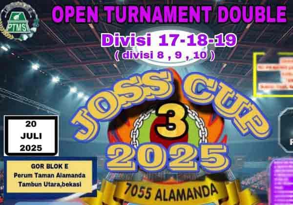 Open Turnamen Double JOSS CUP 3